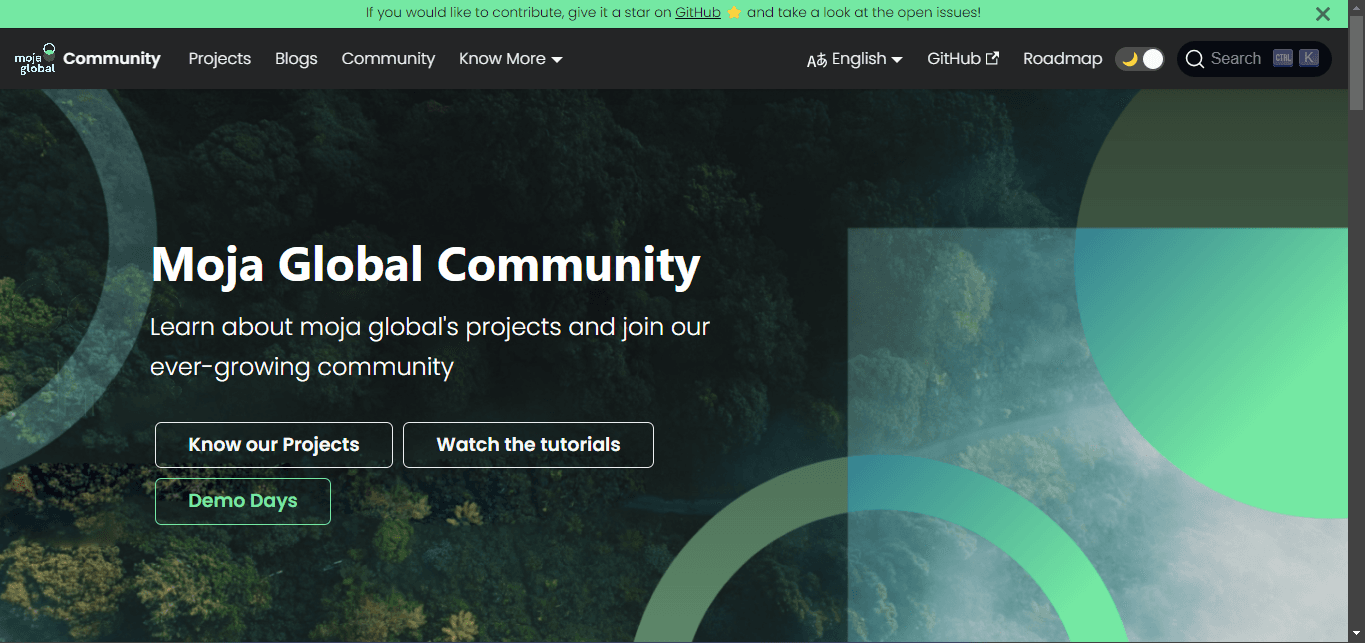 Moja Global Community | Open Source screenshot